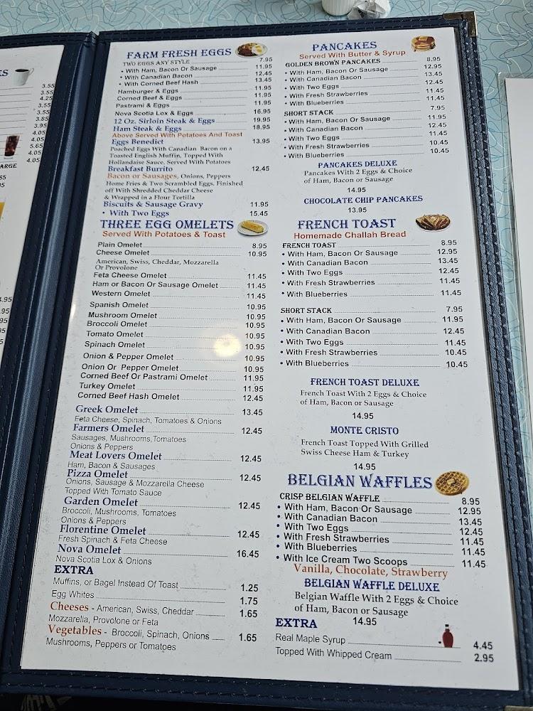 Schodack Diner Menu image 3