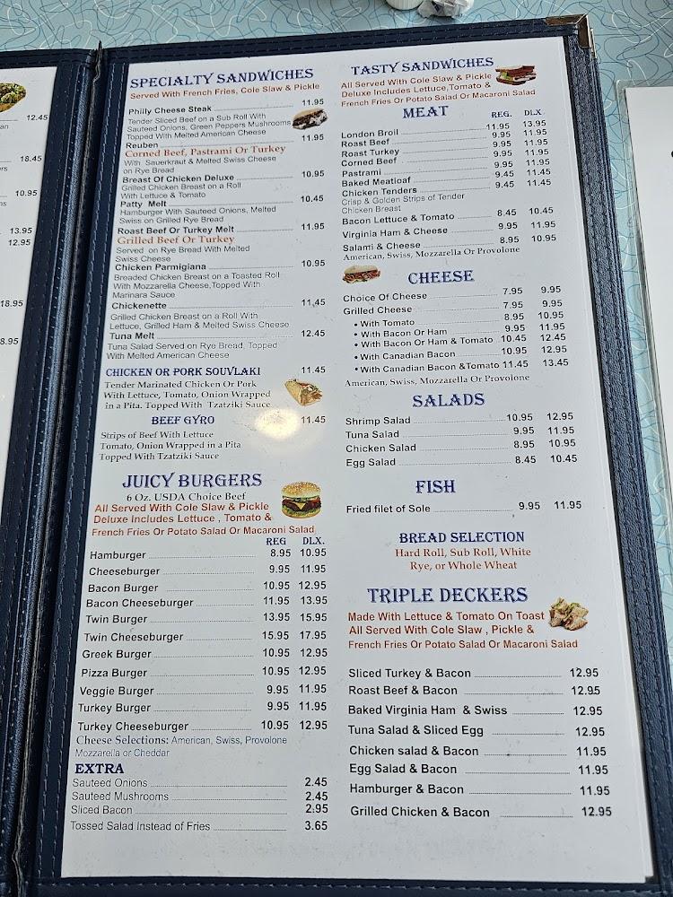 Schodack Diner Menu image 4